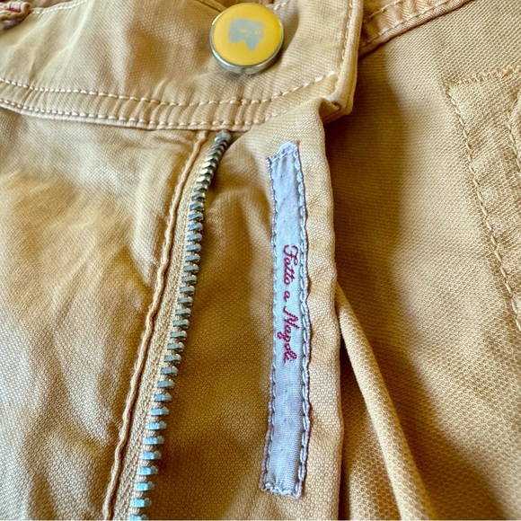 Marco Pescarolo - Brown/Orange - Cotton Silk - 5 Pocket Pant - Italy - 36x32 - Picture 12 of 12